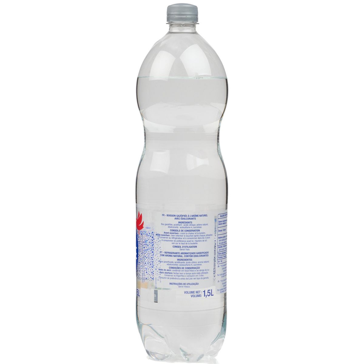 AUCHAN Limonade zéro à l'arôme naturel 1,5l