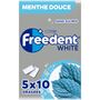 Voir la diapositive 2 : FREEDENT Chewing-gums sans sucres menthe douce 5x10 dragées 70g