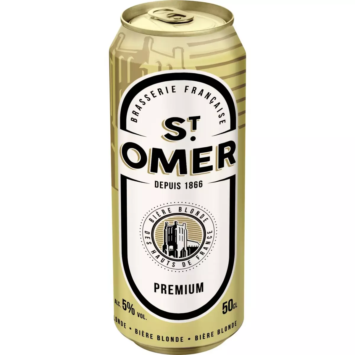 ST OMER Bière blonde 5% 50cl