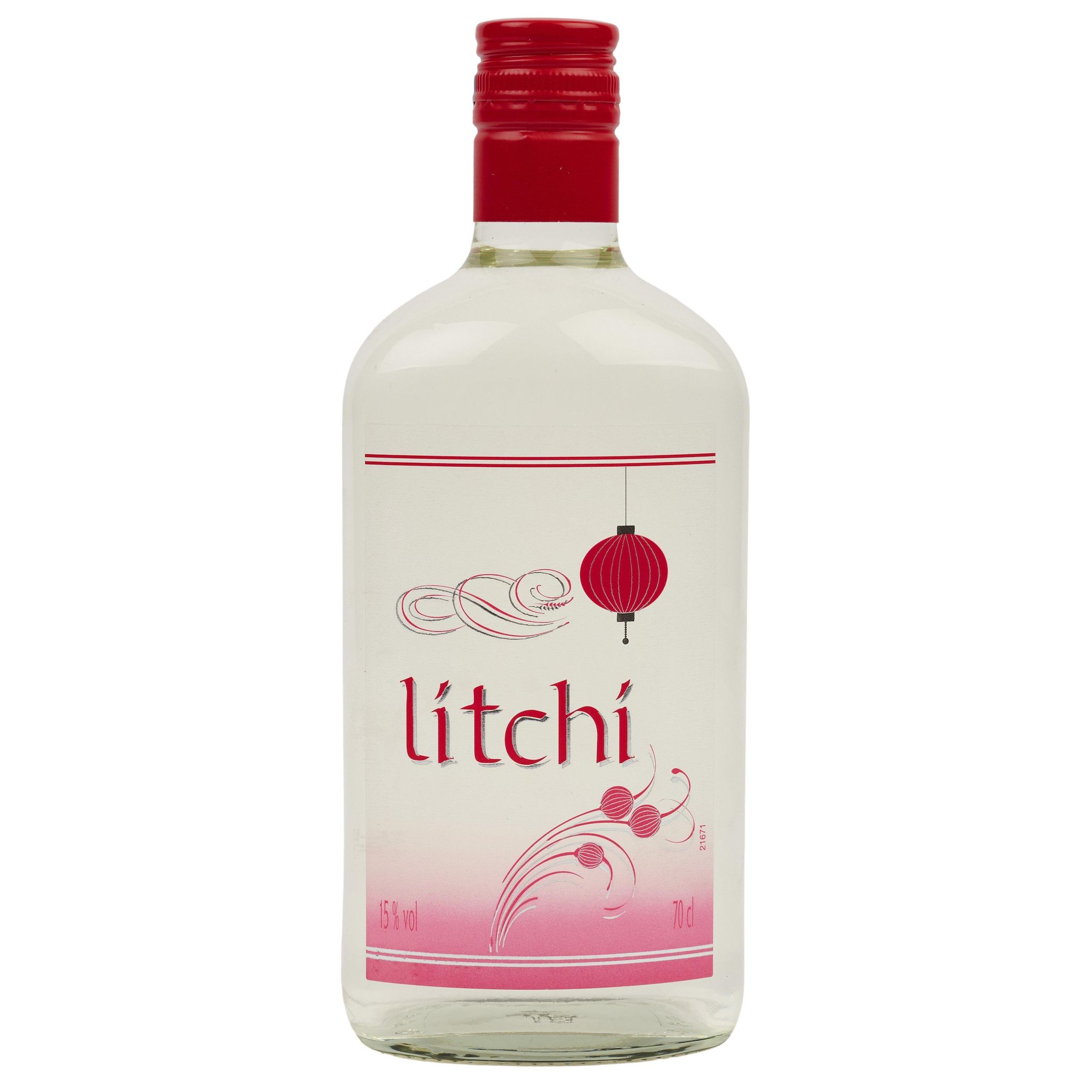 Voir la diapositive 3 : Boisson fermentée aromatisée litchi 15% 70cl