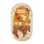 Voir la diapositive 2 : AUCHAN Mini pizza chorizo merguez 1 part 180g