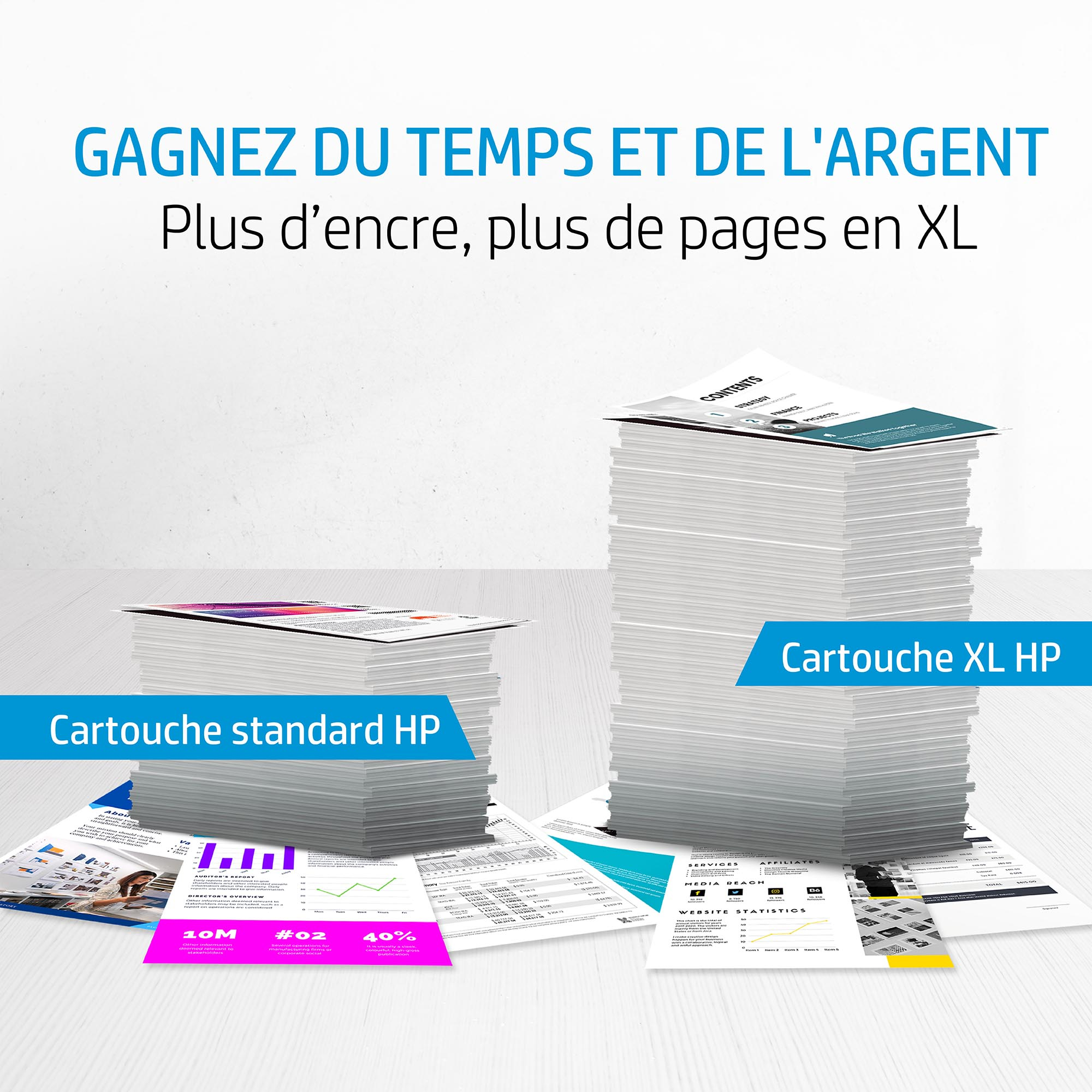 Voir la diapositive 7 : HP Cartouche d'Encre HP 364XL Jaune grande capacité Authentique (CB325EE)