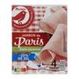 Voir la diapositive 2 : AUCHAN Jambon de Paris réduit en sel 4 tranches 120g