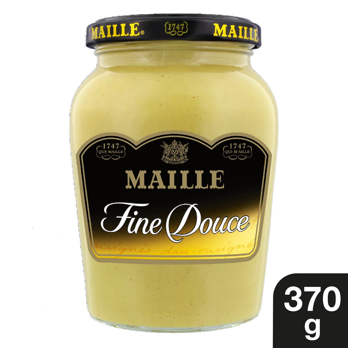 MAILLE Moutarde fine et douce 370g