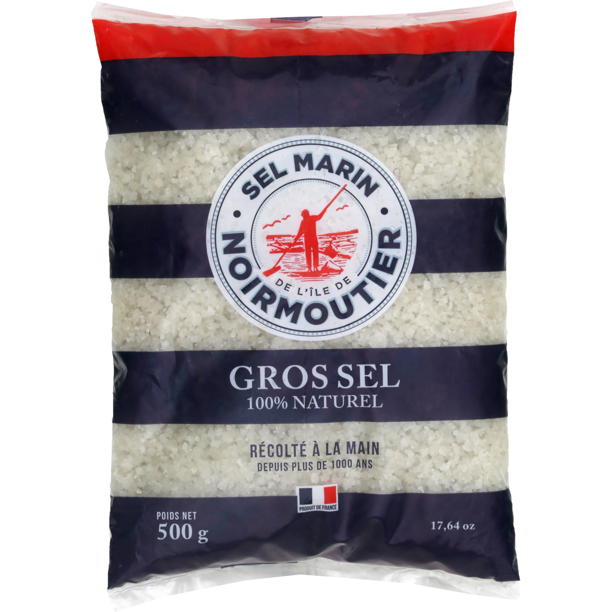 AQUASEL Gros sel naturel récolté à la main 500g