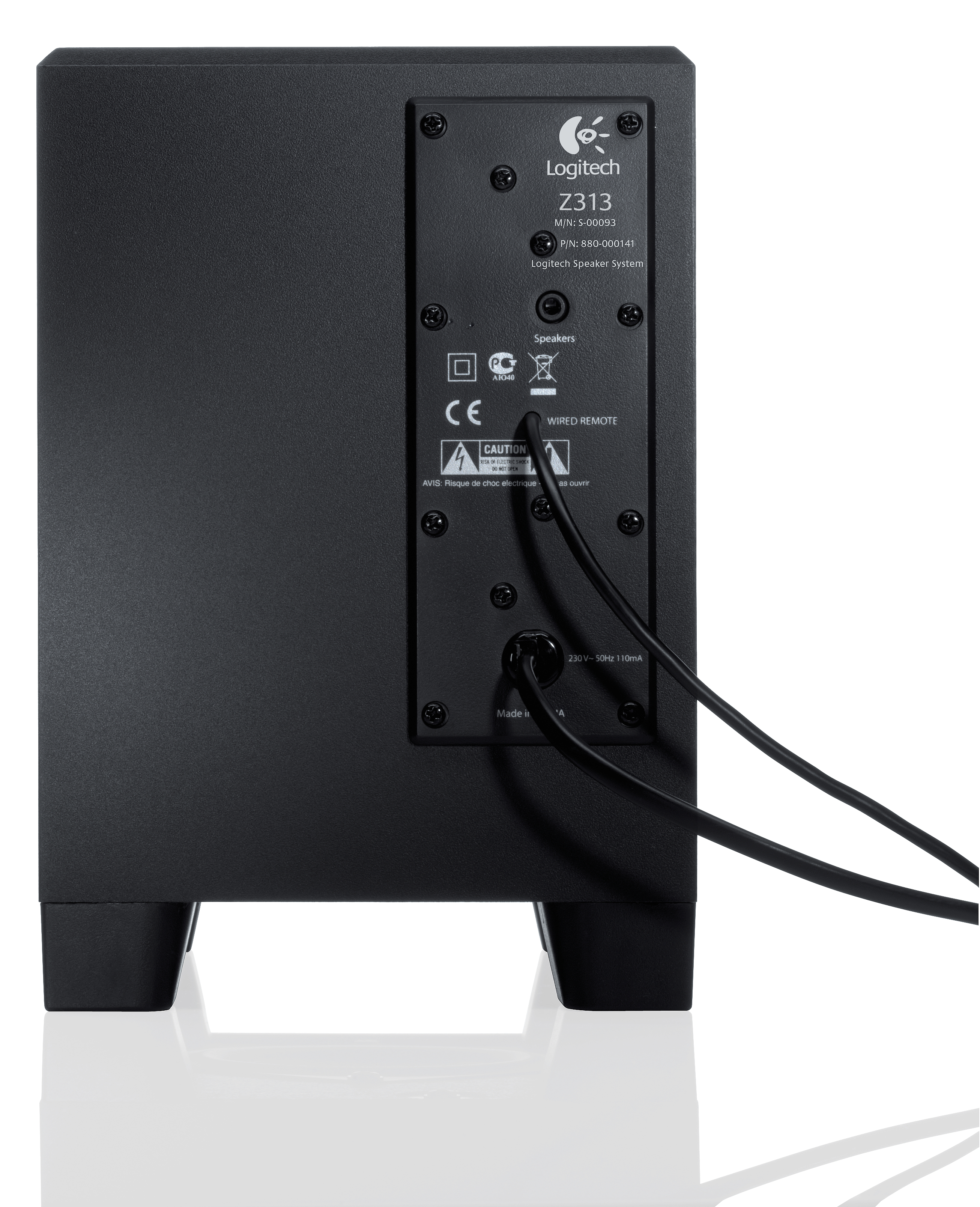 Voir la diapositive 9 : LOGITECH Système de Haut-Parleurs Z313