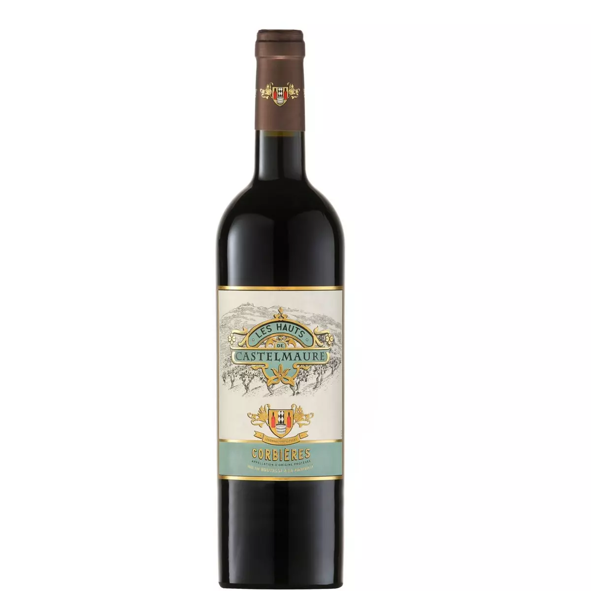 Vin rouge Corbières les Hauts de Castelmaure 75cl