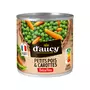D'AUCY Petits pois carottes extra fins 100% cultivés en France 265g