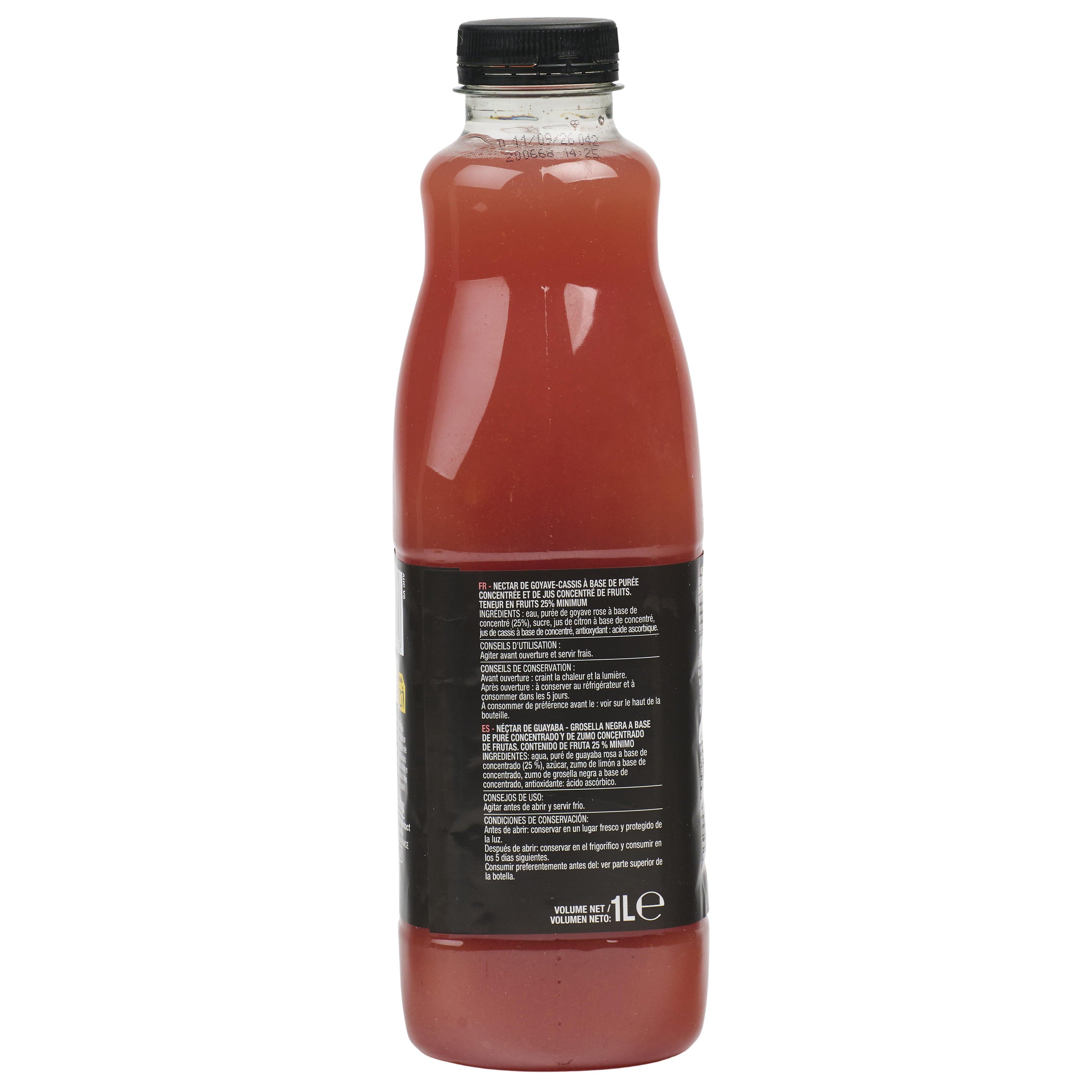 Voir la diapositive 3 : AUCHAN Nectar gourmand goyave 1l