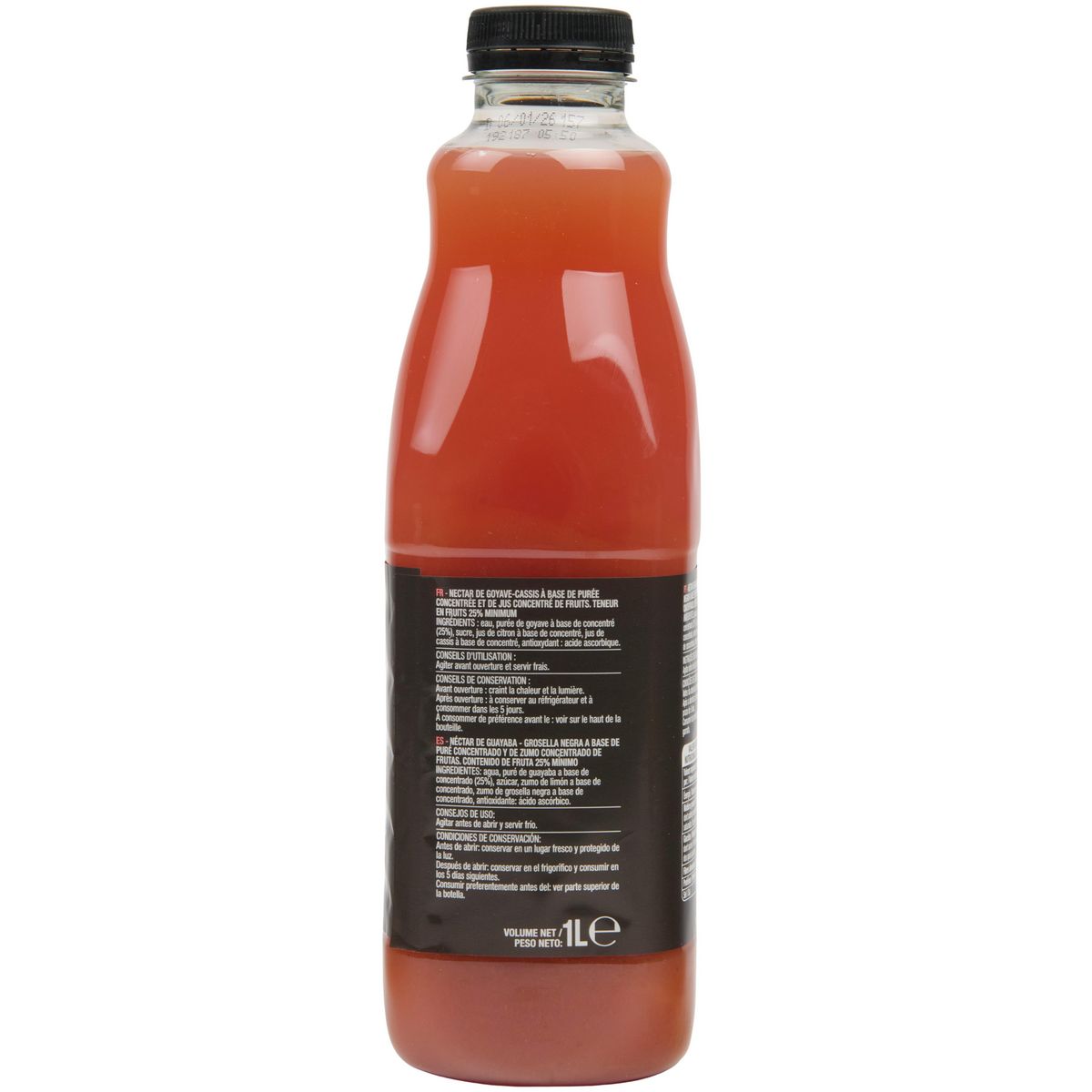 AUCHAN Nectar gourmand goyave 1l