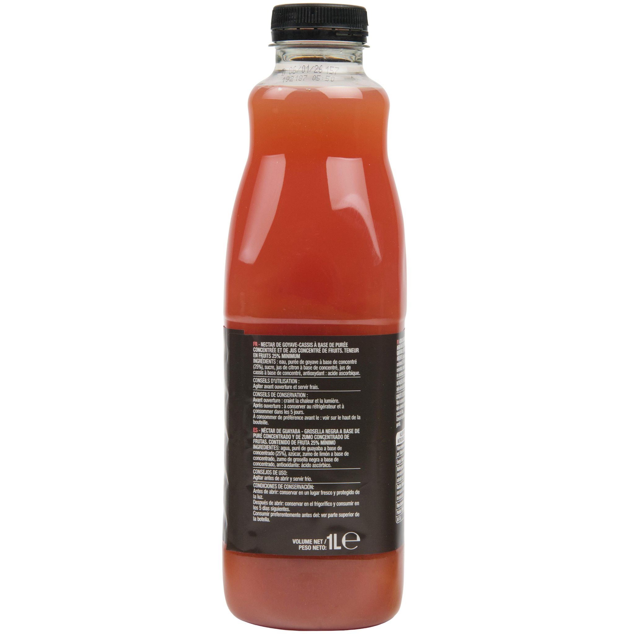 Voir la diapositive 5 : AUCHAN Nectar gourmand goyave 1l