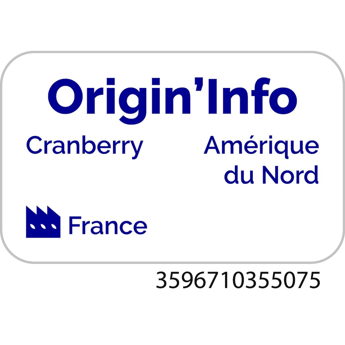 AUCHAN Boisson au jus de cranberry light avec édulcorants 1l