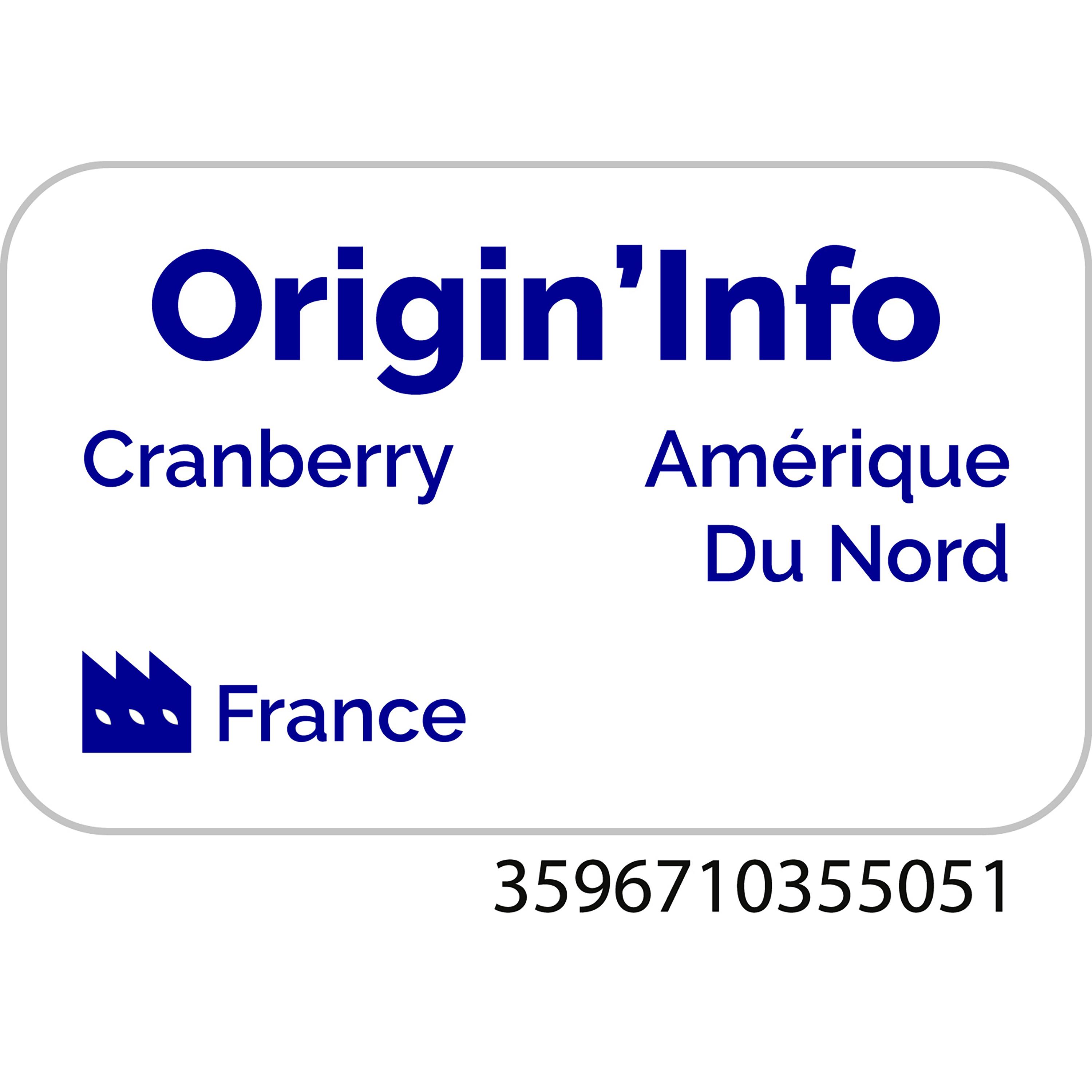 Voir la diapositive 6 : AUCHAN Boisson au jus de cranberry 1l