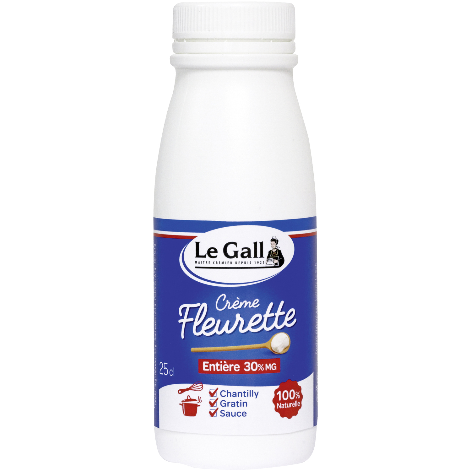 LEGALL Crème fleurette entière 30% MG 25cl
