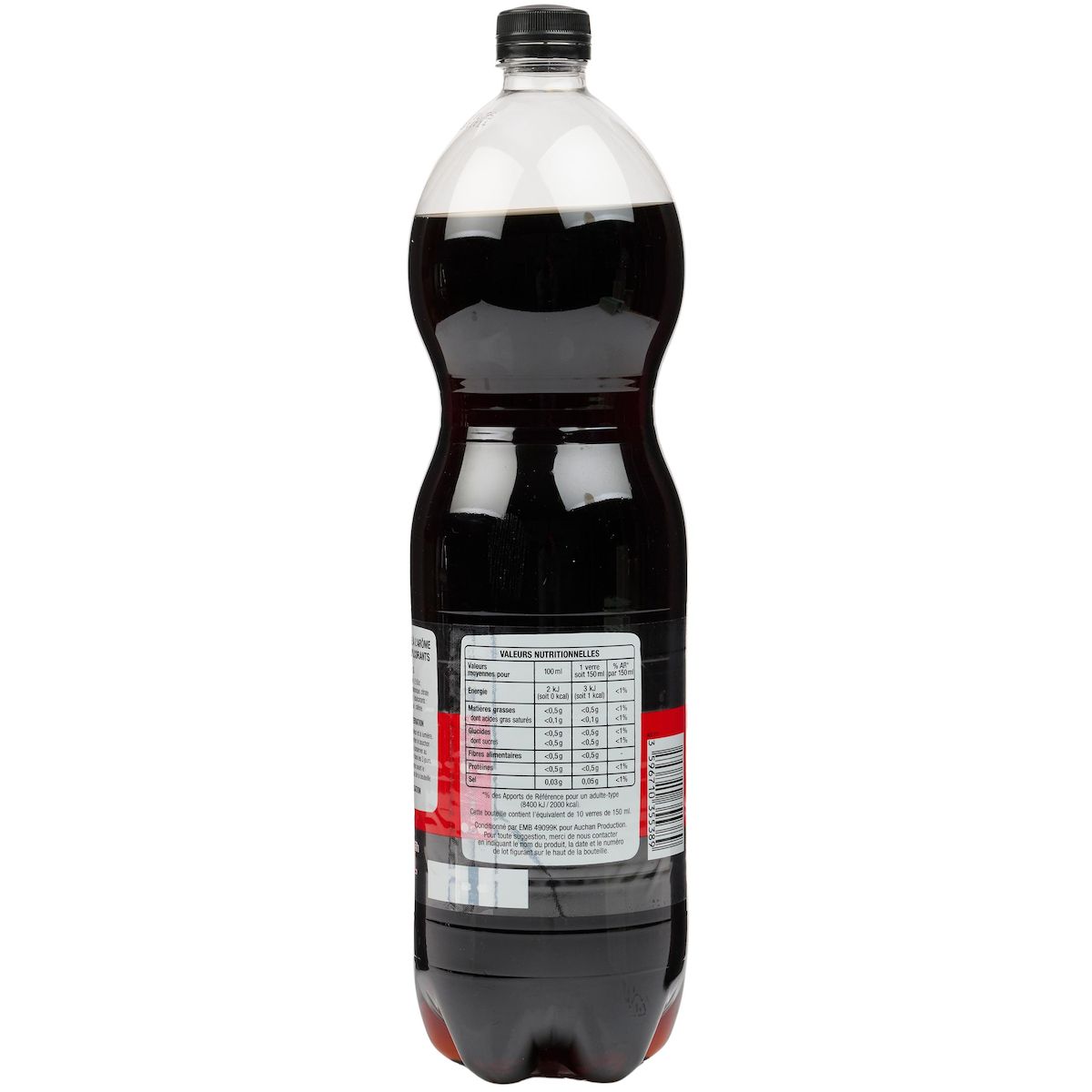 AUCHAN Boisson gazeuse Planet cola zéro sucre 1,5l