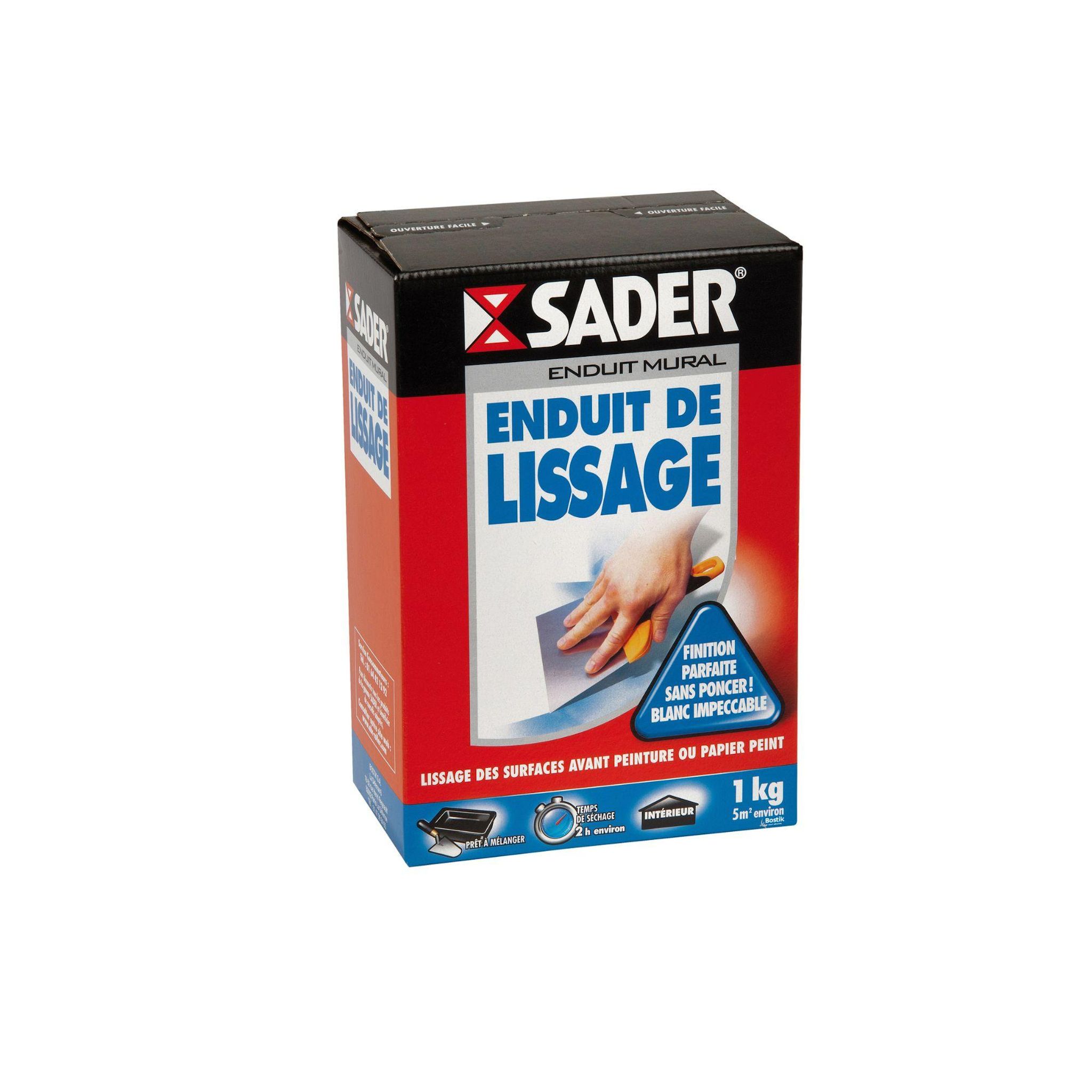 SADER Enduit lissage poudre 1 kg