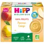 HIPP Petit pot dessert pommes coings bio dès 4 mois 4x100g