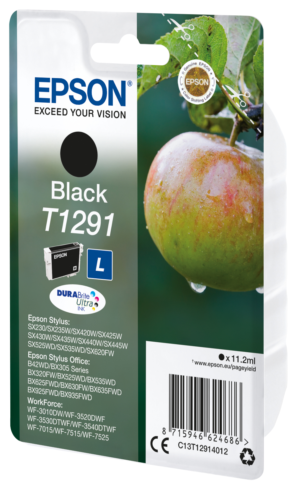 Voir la diapositive 2 : EPSON Cartouche T1291