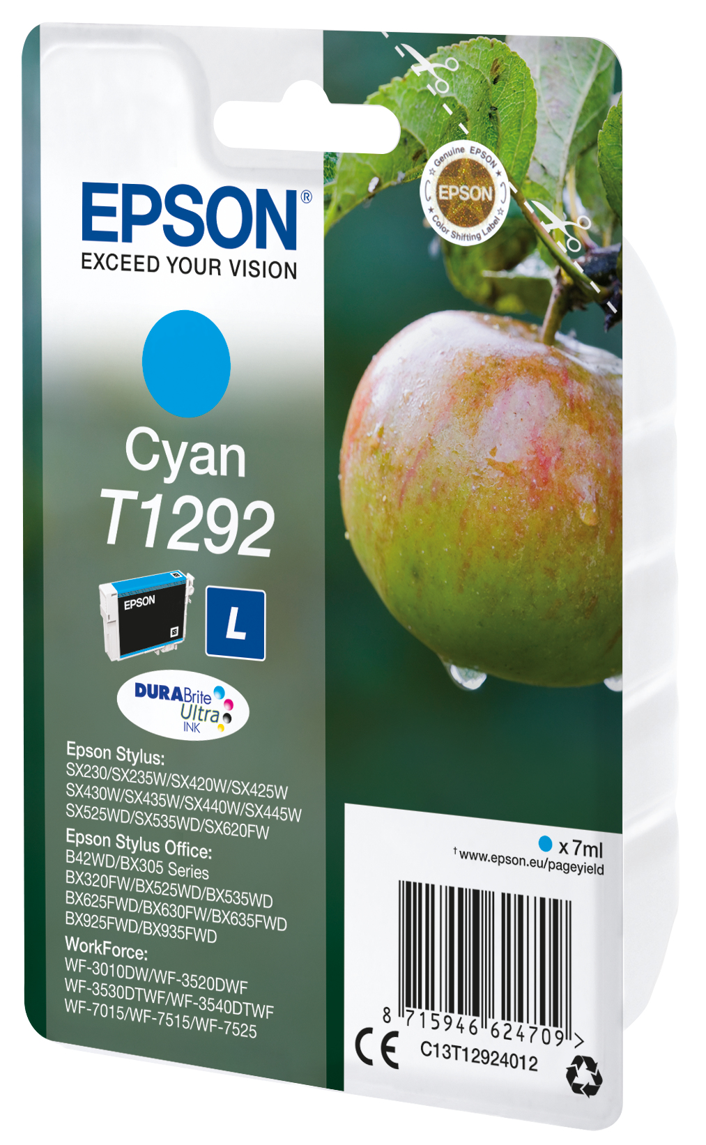 Voir la diapositive 2 : EPSON Cartouche T1292