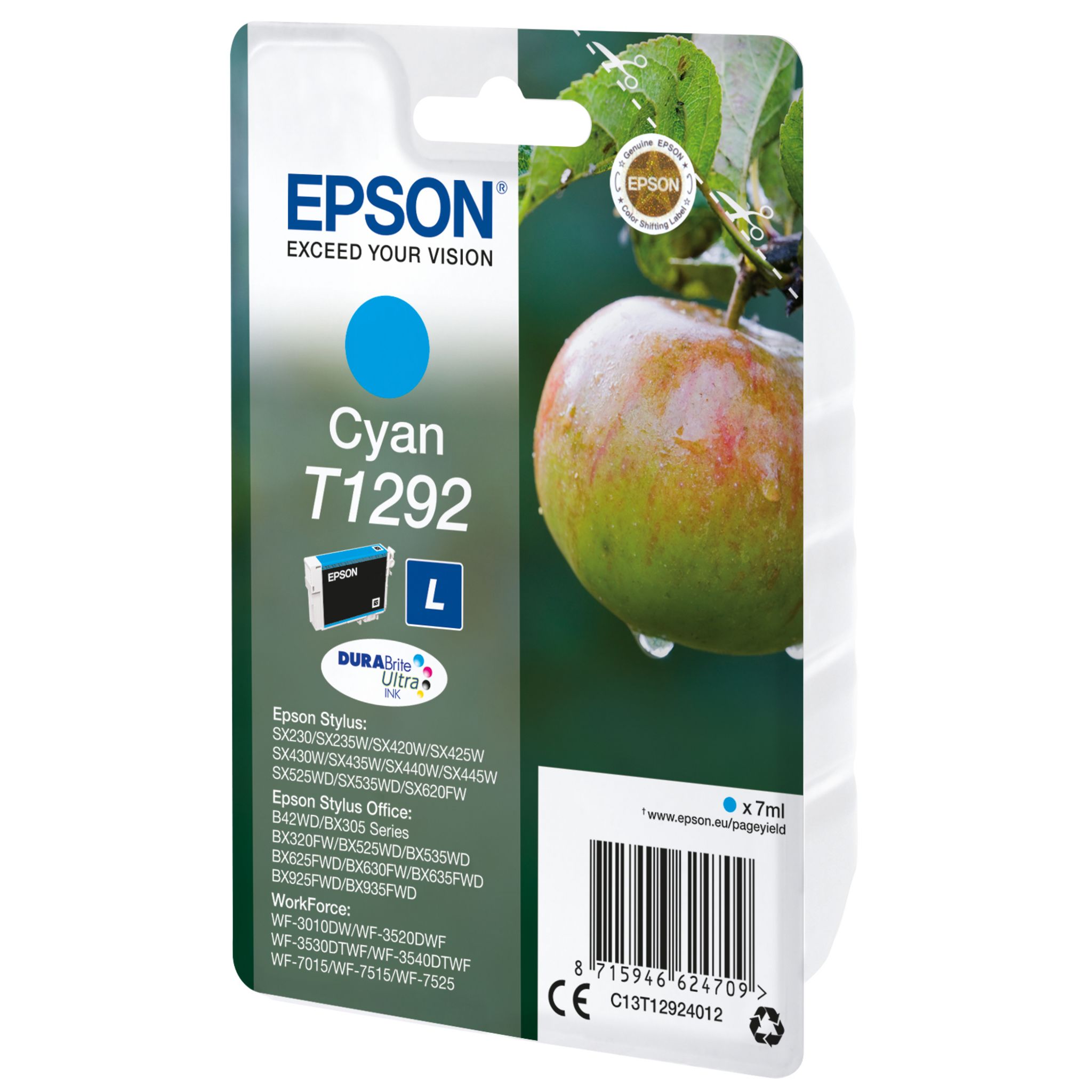 Voir la diapositive 2 : EPSON Cartouche T1292