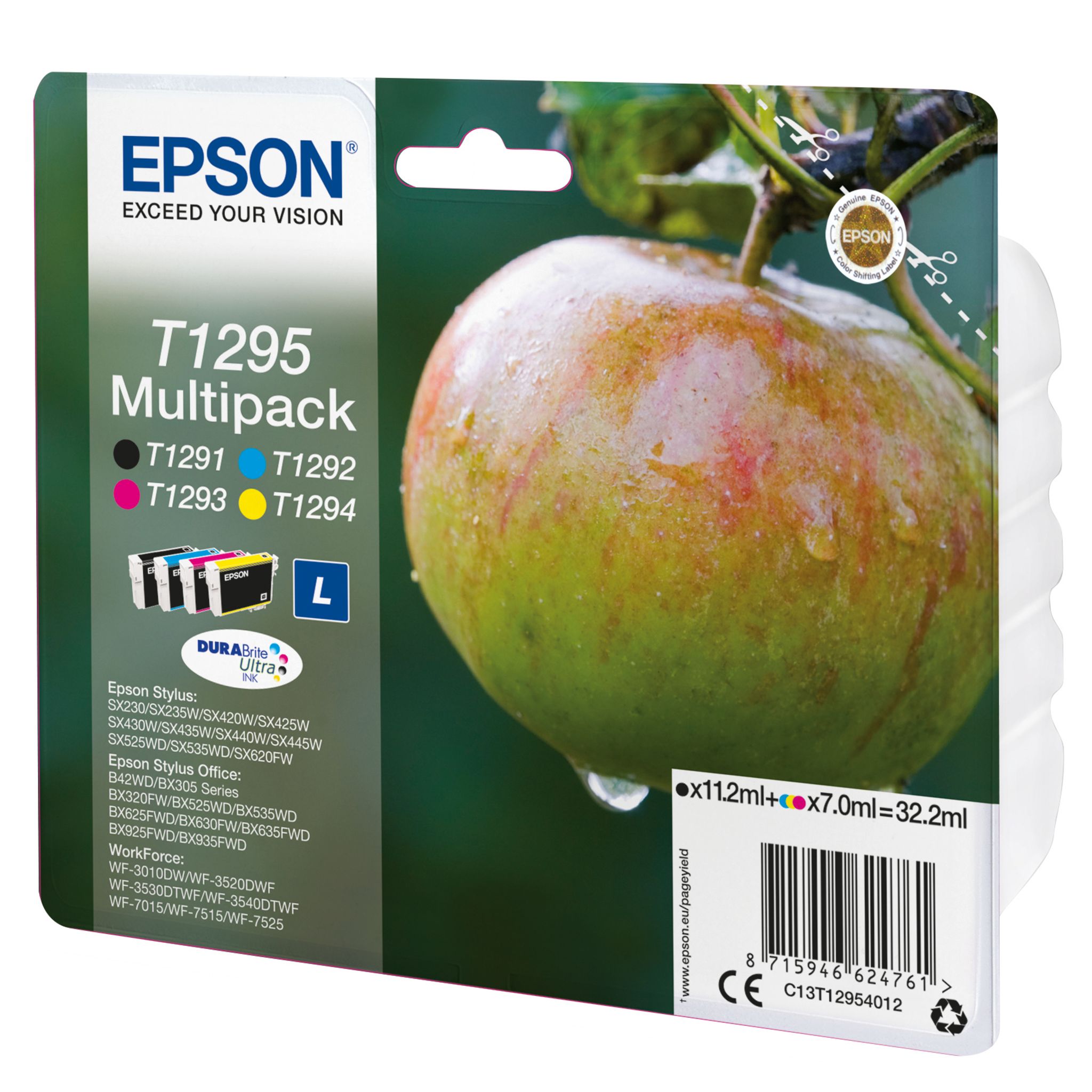 Voir la diapositive 2 : EPSON Cartouche T1295