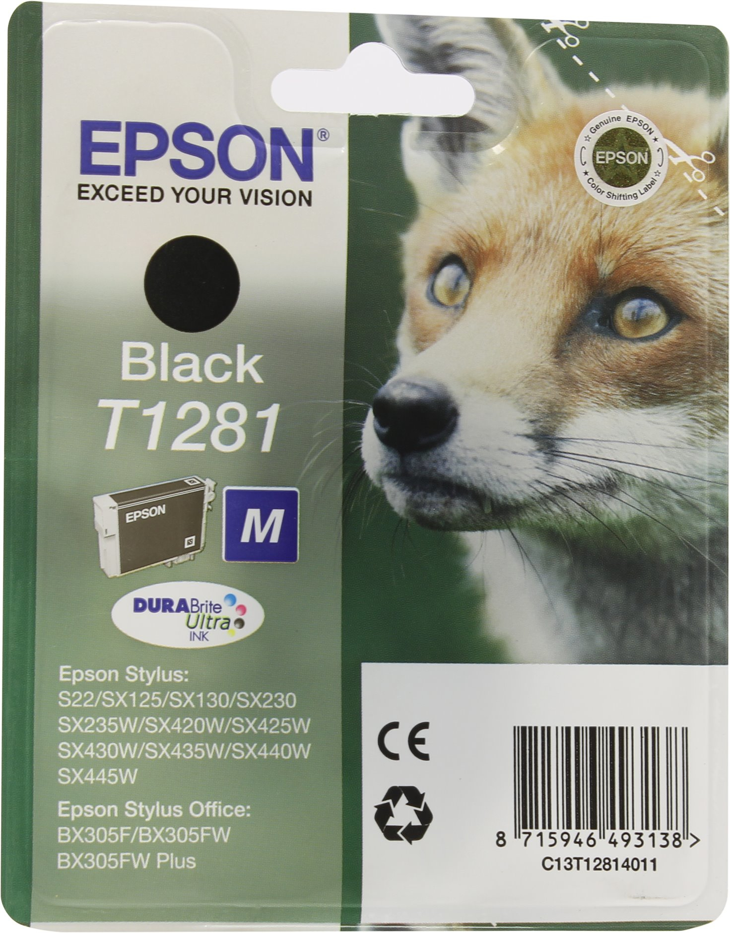 Voir la diapositive 2 : EPSON Cartouche T1281