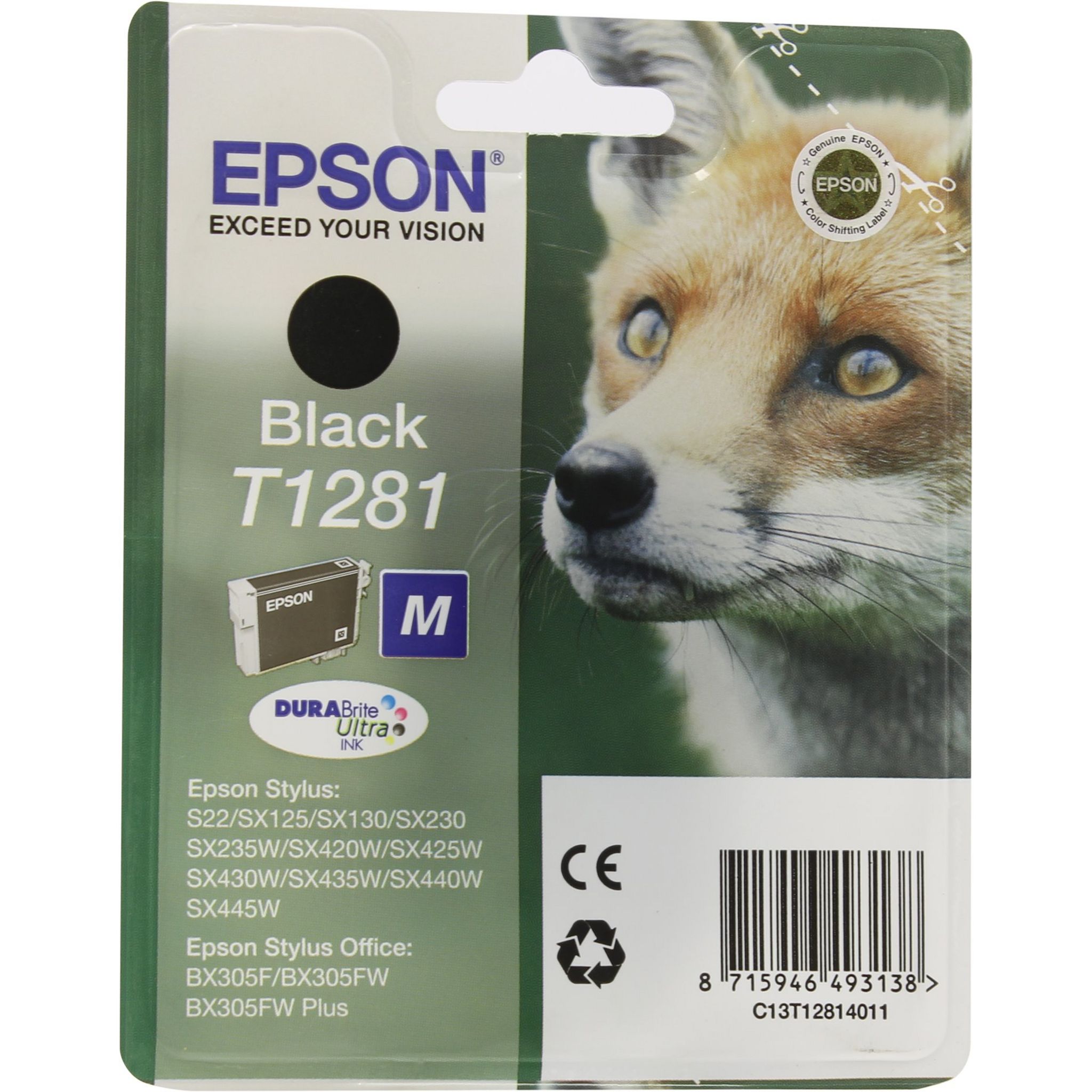 Voir la diapositive 2 : EPSON Cartouche T1281