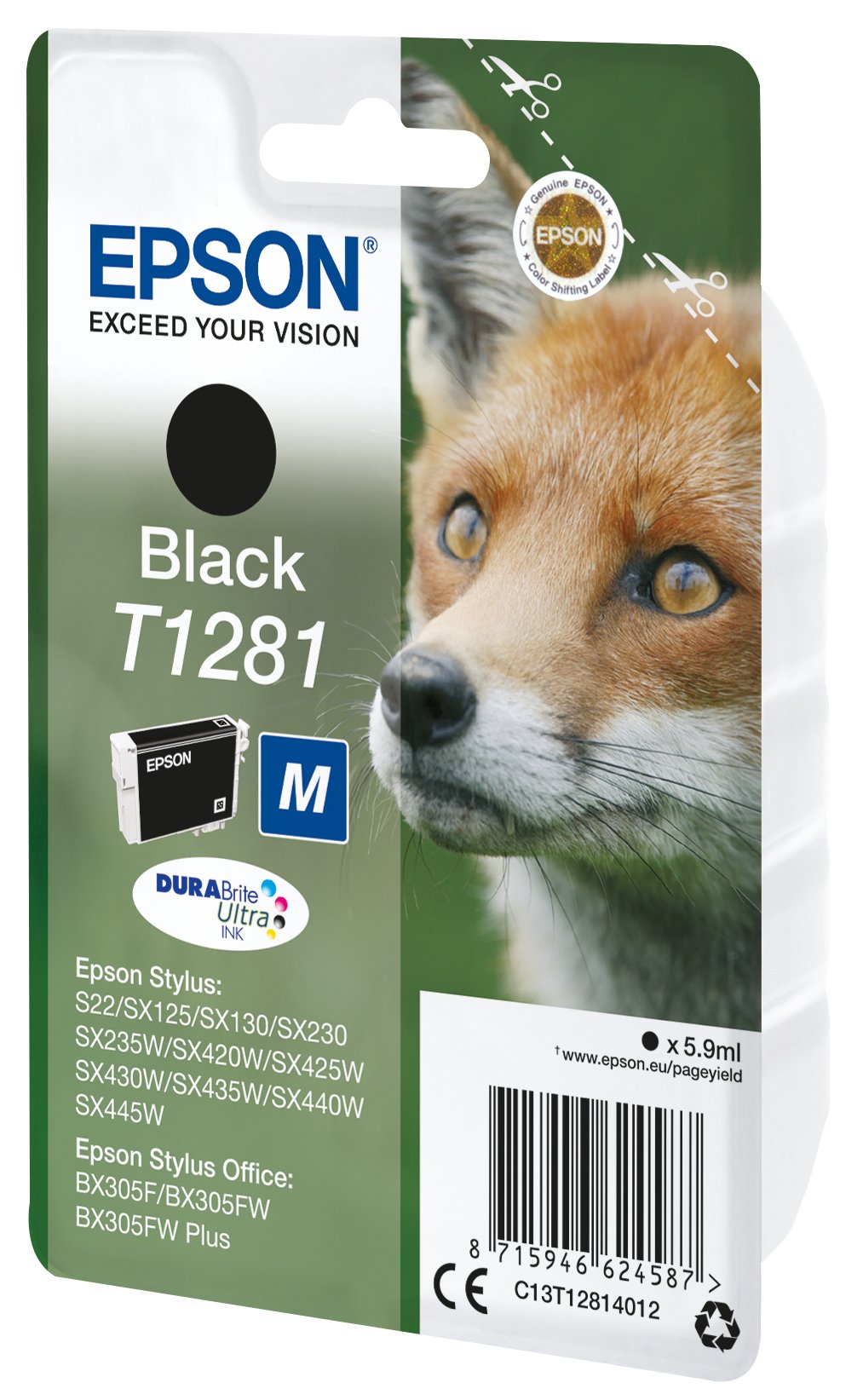 Voir la diapositive 3 : EPSON Cartouche T1281