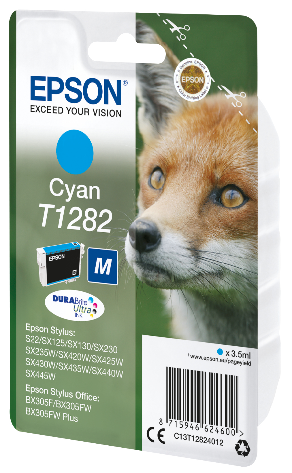 Voir la diapositive 2 : EPSON Cartouche T1282