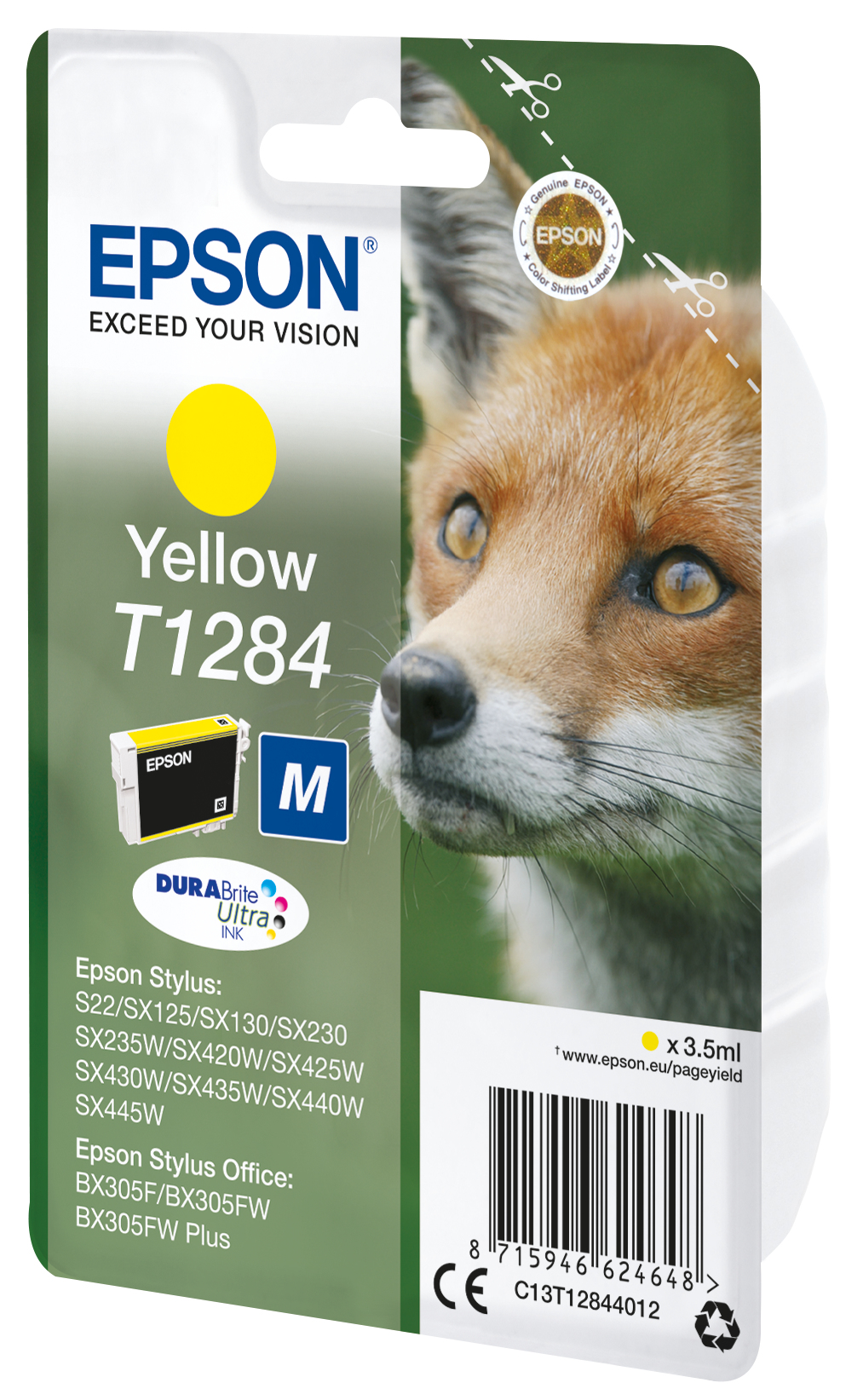 Voir la diapositive 2 : EPSON Cartouche T1284
