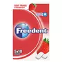 FREEDENT Chewing-gums sans sucres goût fraise 5x10 dragées 70g