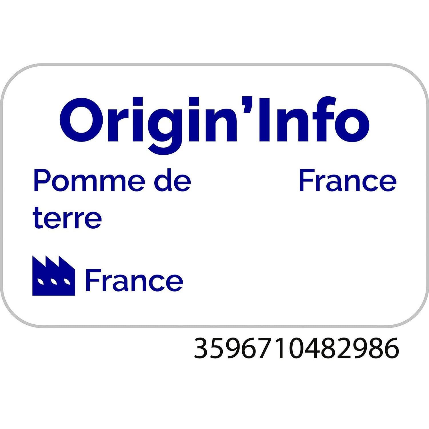 Voir la diapositive 2 : AUCHAN Chips nature fines et croustillantes en sachets individuels 6 sachets 6x30g