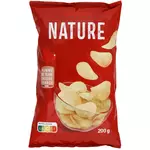 AUCHAN Chips nature 200g
