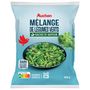Voir la diapositive 4 : AUCHAN Mélange de légumes verts vapeur en sachet individuel 3 portions 600g