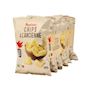 Voir la diapositive 2 : AUCHAN Chips à l'ancienne en sachets individuels 6 sachets 6x30g