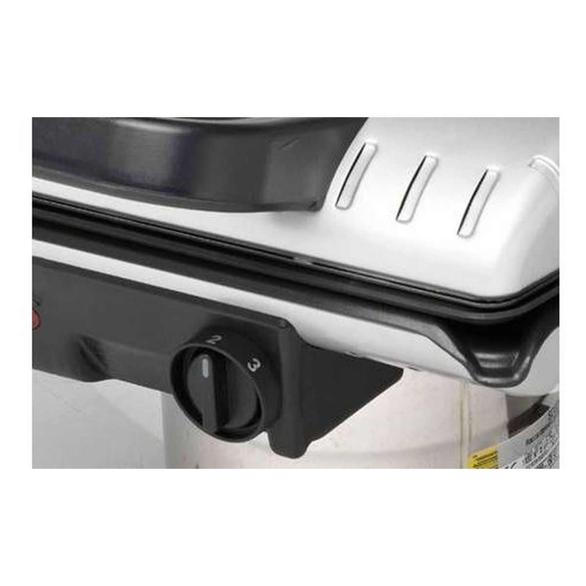 TEFAL Grill viande GC205012 Silver - 1600W, 2 positions de cuisson : Gril double face et Barbecue 180°