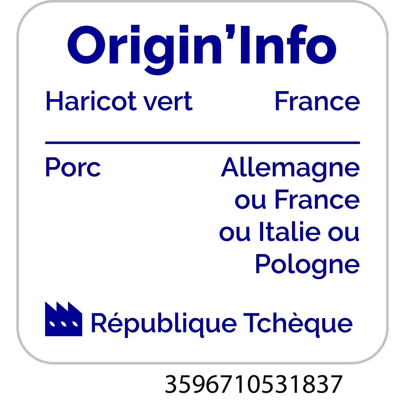 Voir la diapositive 3 : AUCHAN Fagots de haricots verts 6 portions 270g