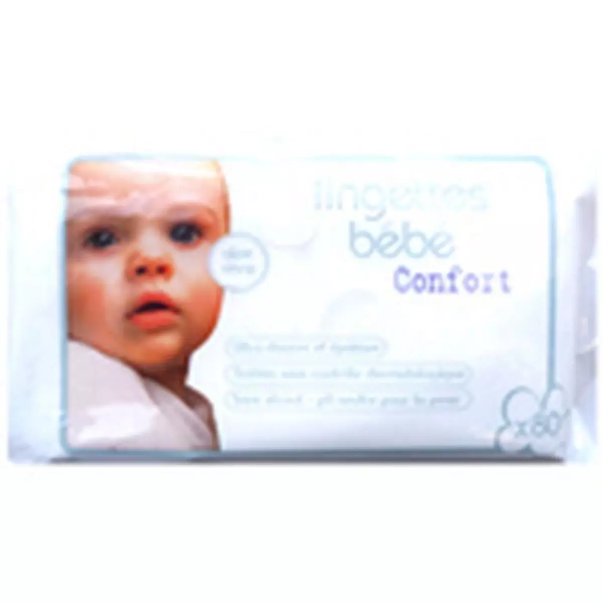 BEBE CONFORT Recharge lingettes confort pour bébé à l'aloé vera 80 lingettes