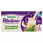 Blédina BLEDINA Blédîner brique céréales lactées légumes verts dès 6 mois