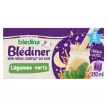 Blédina BLEDINA Blédîner brique céréales lactées légumes verts dès 6 mois