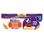 Blédina BLEDINA Blédîner bol ratatouille petits macaroni lait dès 12 mois
