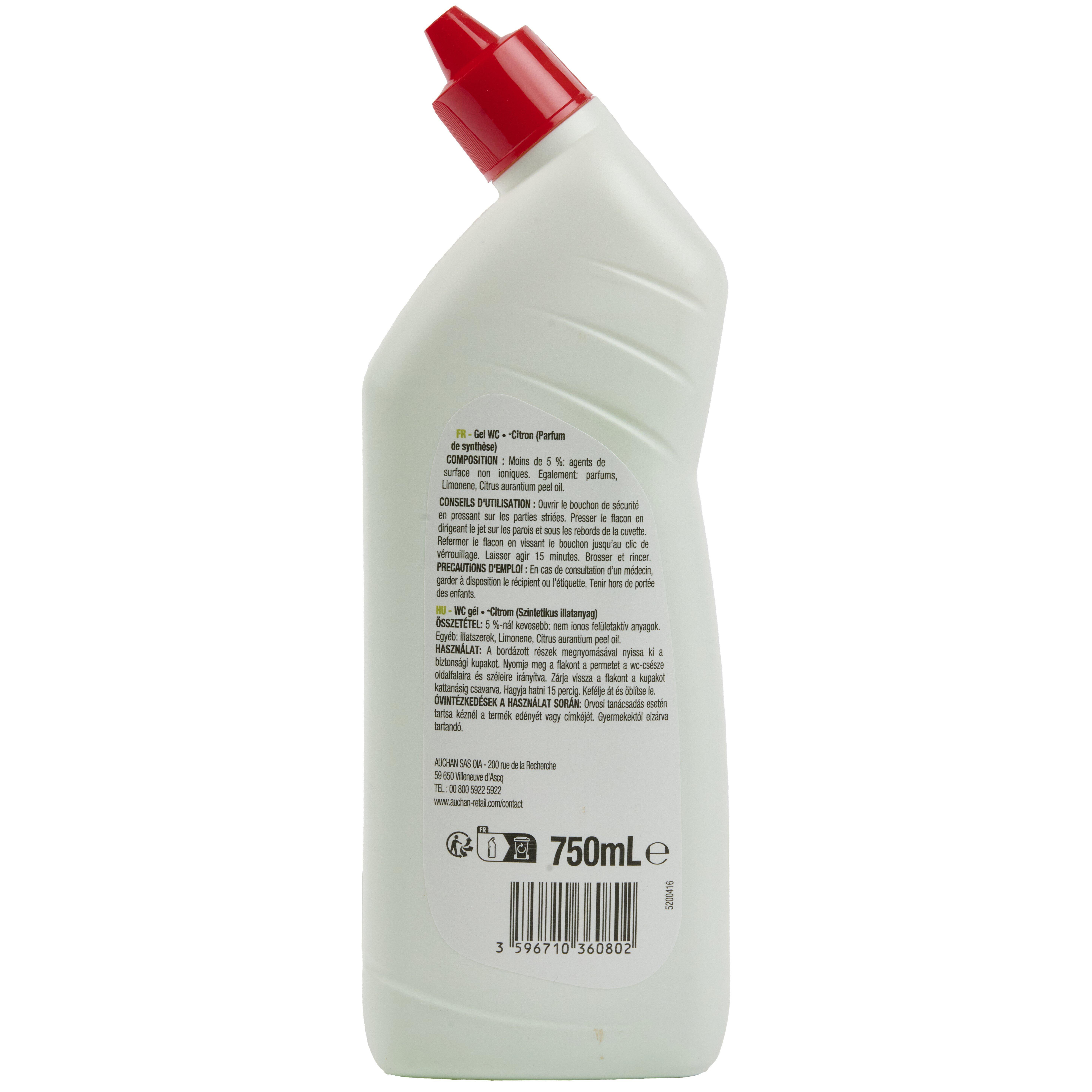 Voir la diapositive 2 : POUCE Gel WC citron 750ml