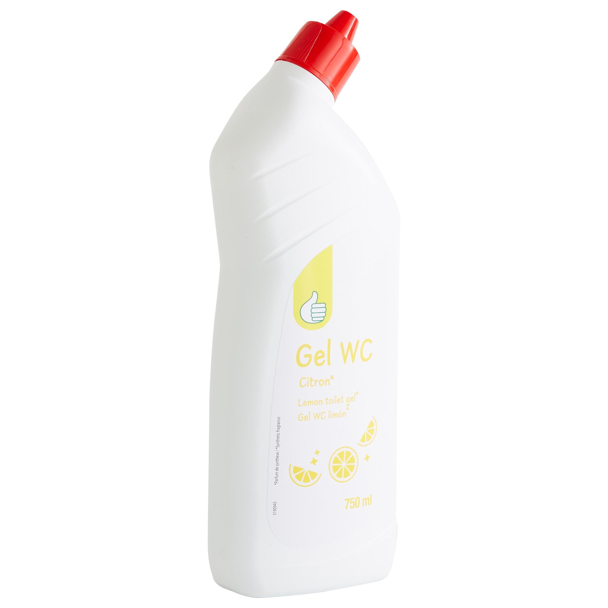 Voir la diapositive 3 : POUCE Gel WC citron 750ml