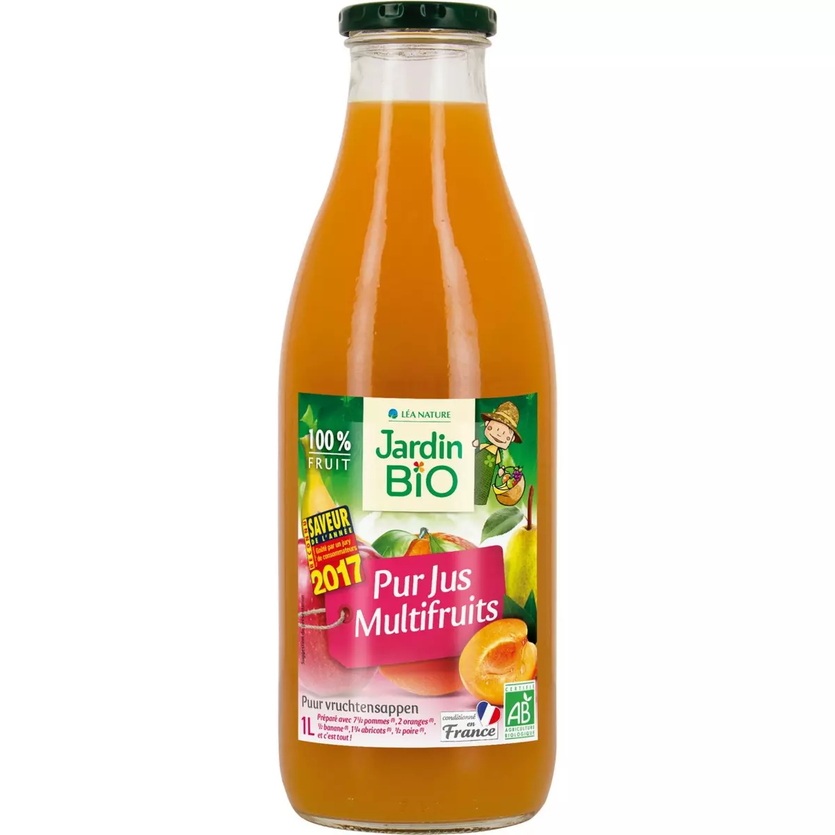 JARDIN BIO ETIC Pur jus multifruits 1l