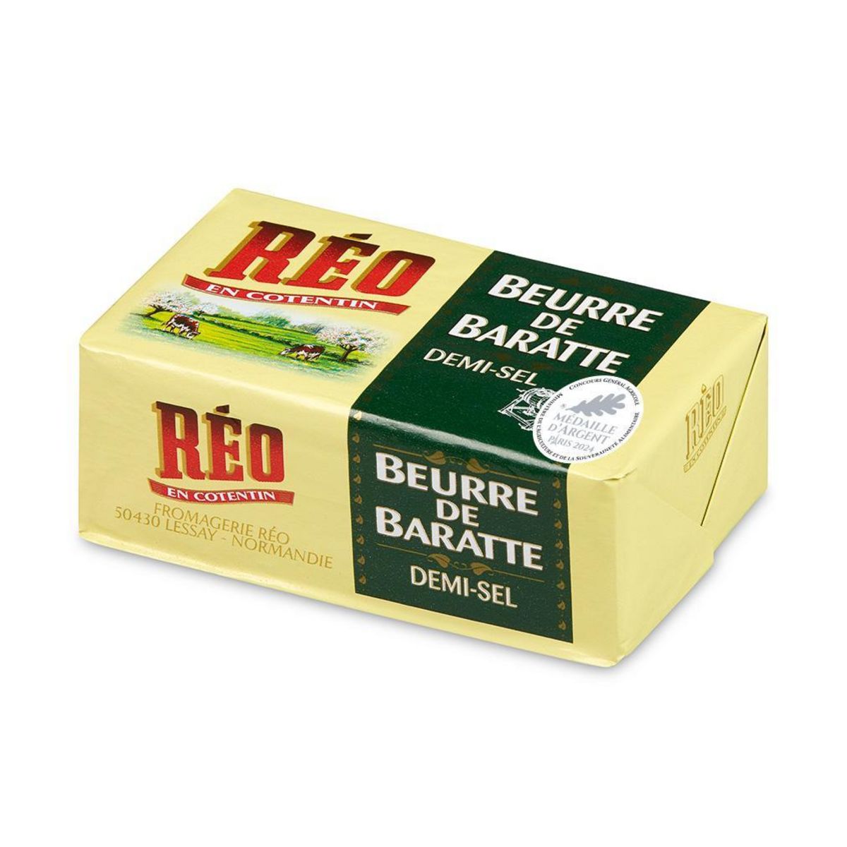 REO Beurre demi-sel de baratte  250g