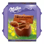 MILKA œuf à la coque fourré cacao x4 136g