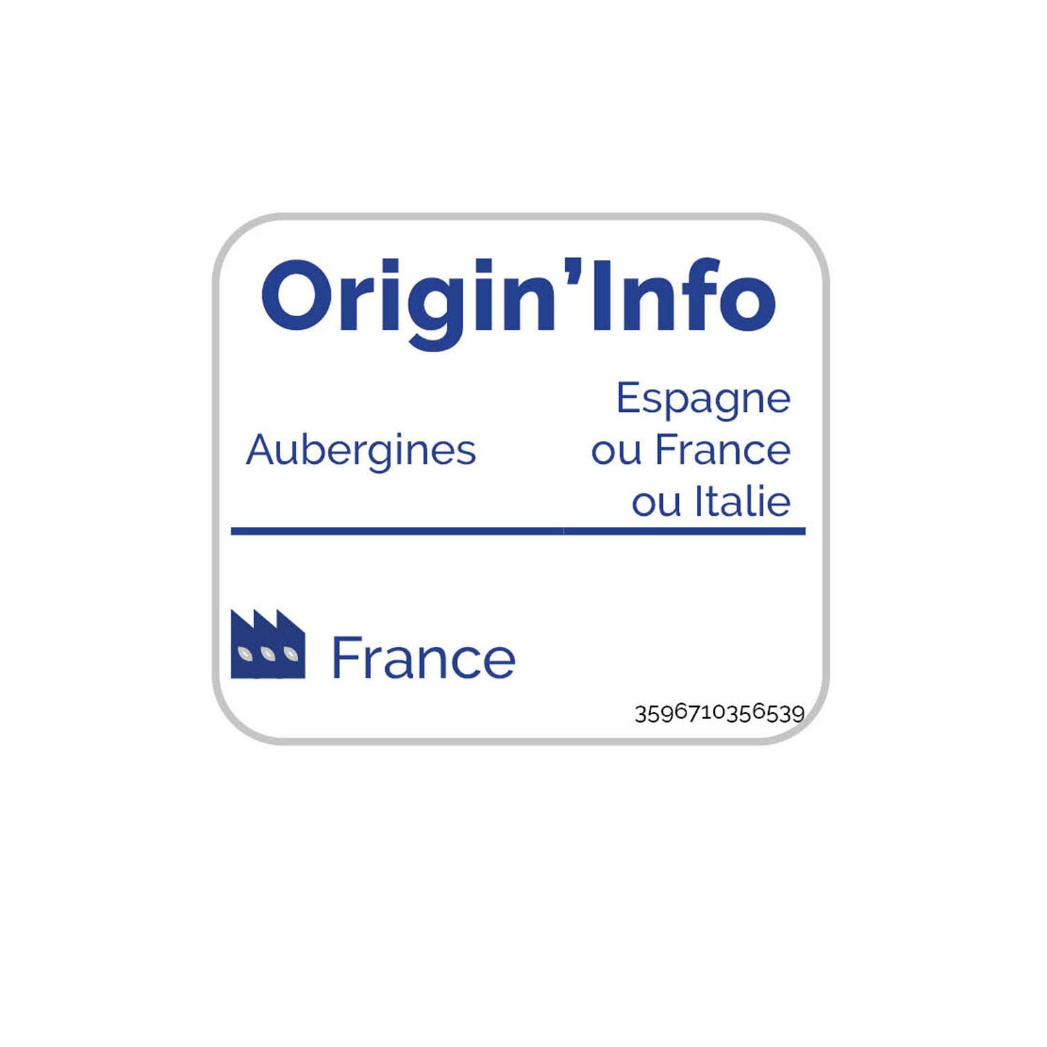 Voir la diapositive 3 : AUCHAN BIO Aubergines à la provençale en bocal 400g