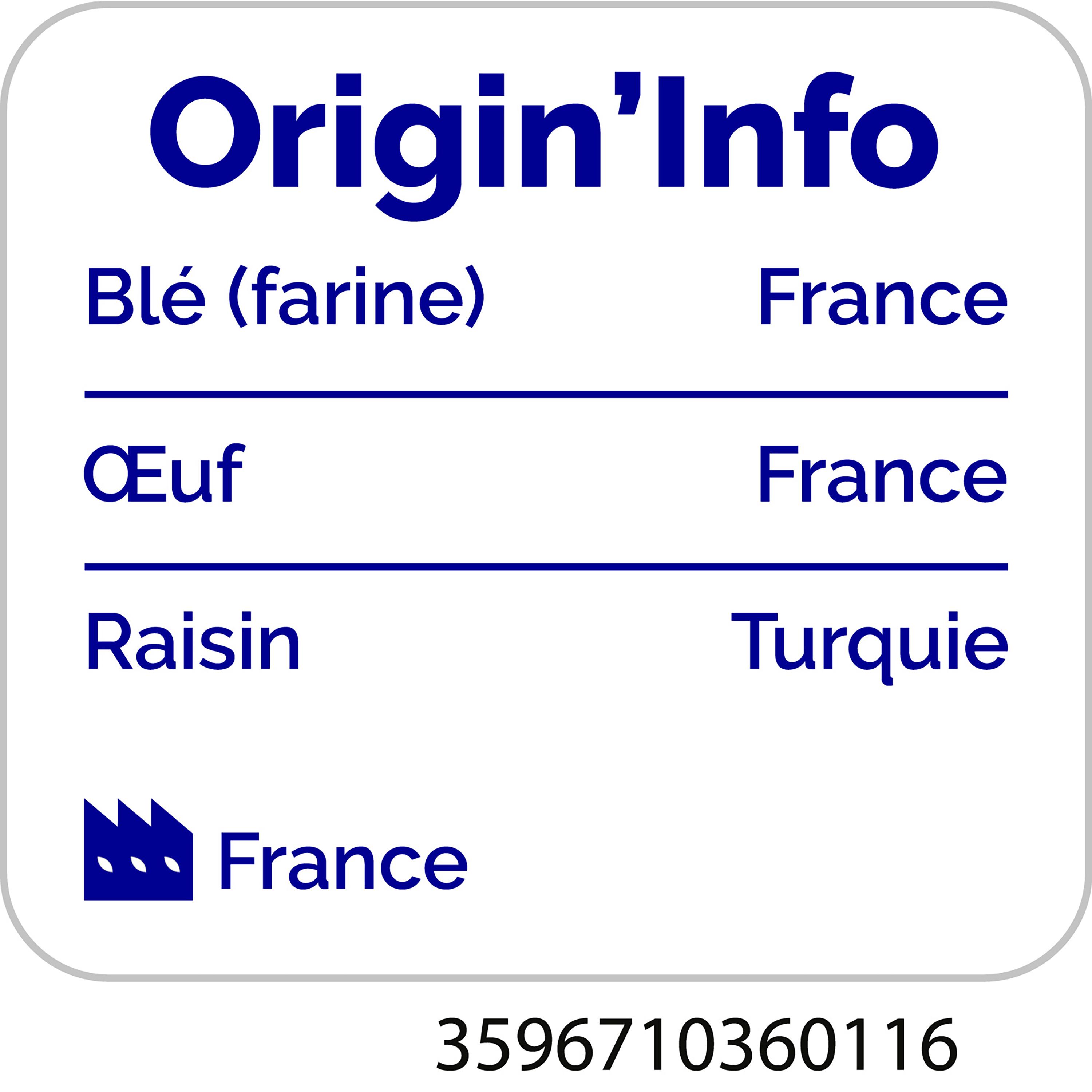 Voir la diapositive 4 : AUCHAN BIO Mini cakes aux pépites de fruits sachets individuels 5 gâteaux 175g