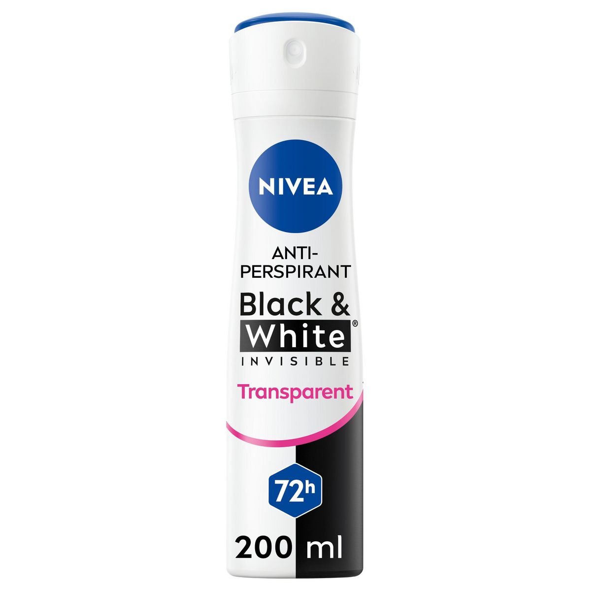 NIVEA Déodorant spray anti-transpirant anti-traces blanches & noires 200ml