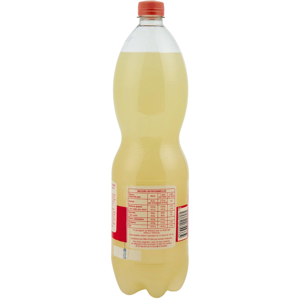AUCHAN Soda saveur agrumes 1,5l